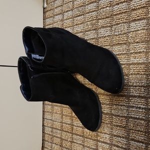 Black ankle boots